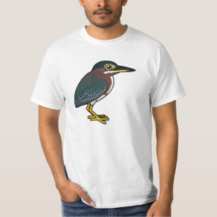 T-shirt Héron vert de Birdorable