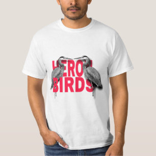 T-shirt hérons