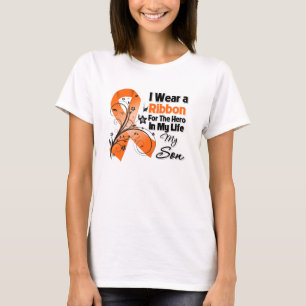 T-shirt Héros de fils dans ma leucémie de la vie