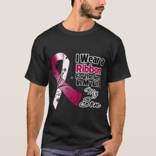 T-shirt Héros de fils dans mon Cancer de cou de tête de la