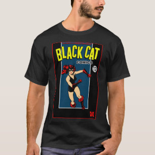 T-Shirt "Héros" de la bande dessinée Black Cat des