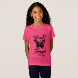 T-Shirt Héros de la faim filles Tee