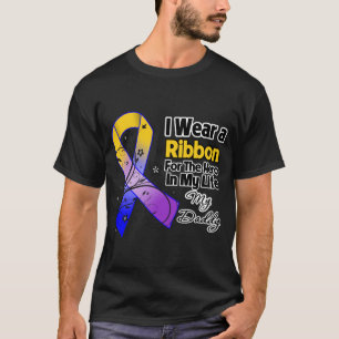 T-shirt Héros de papa dans mon cancer de la vessie de la