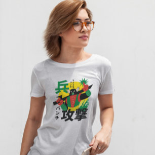T-shirt Héros de personnage de robot japonais