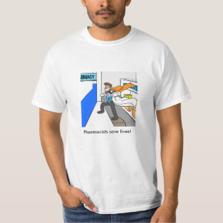 T-shirt Héros de pharmacien