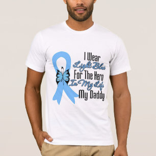 T-shirt Héros de ruban de cancer de la prostate mon papa