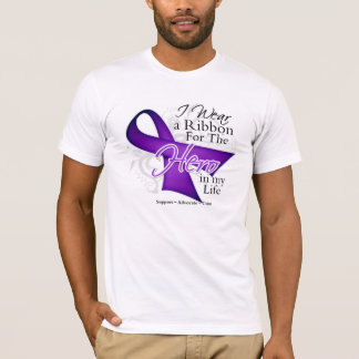 T-shirt Héros de ruban de syndrome de Sjogren dans ma vie