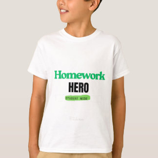 T-shirt Héros de travail à domicile : Mode étudiant Tee