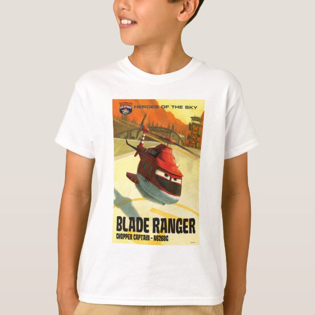 T-shirt Héros Du Ciel - Ranger De Lame (Devant)