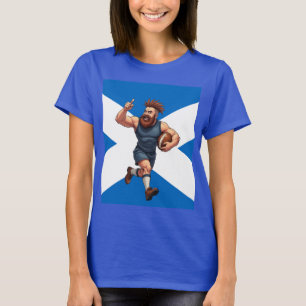 T-shirt Héros du rugby écossais