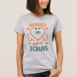 T-shirt Héros en blouse – Conception de célébration de la