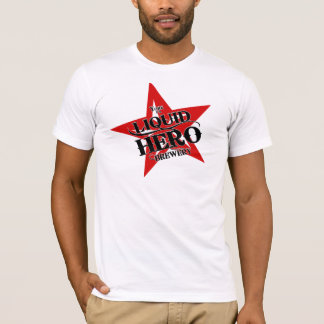 T-shirt Héros liquide - étiquette rouge