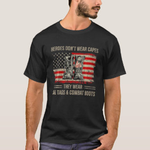 T-shirt Héros Ne Portent Pas De Captures Ils Portent Des C