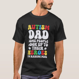 T-shirt Héros Père Fils Famille Enfants Autistes Autisme S