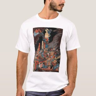 T-shirt Héros samouraï Minamoto aucun Yorimitsu