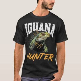 T-shirt Herpétologie de l'odeur de reptile Iguana Hunter L