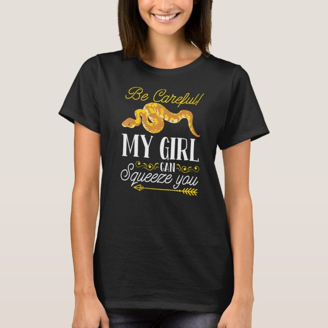 T-shirt Herpétologiste de Royal Python Banana Ball (Devant)
