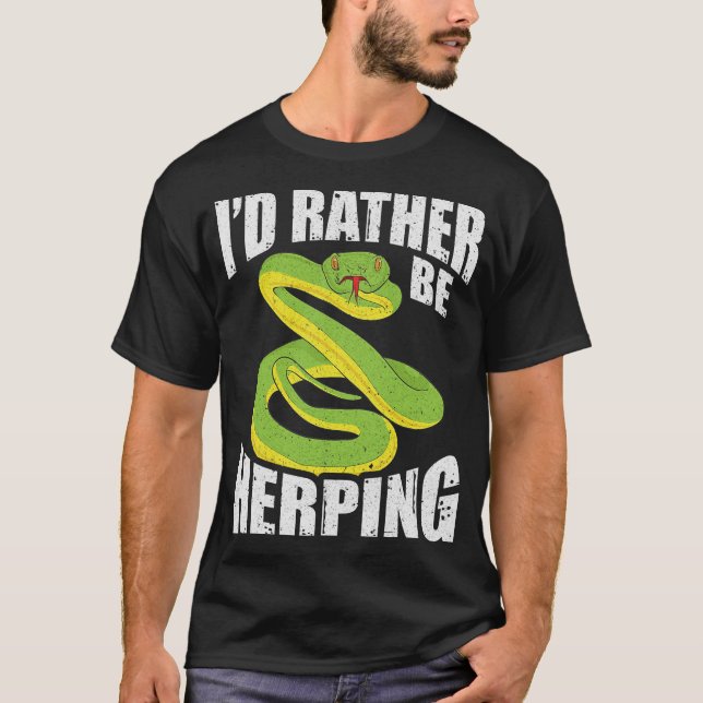 T-shirt Herpétologiste Herpétologiste S2 Herpétologie Herp (Devant)