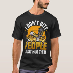 T-shirt Herpétologue de python boule jeu de mots pour un s