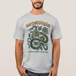 T-shirt Herpetologue Reptile Lovers