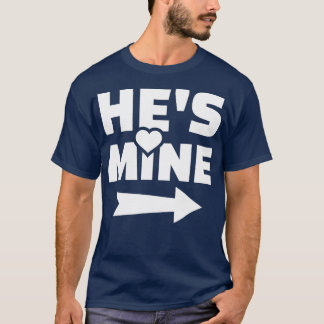 T-shirt Hes mine
