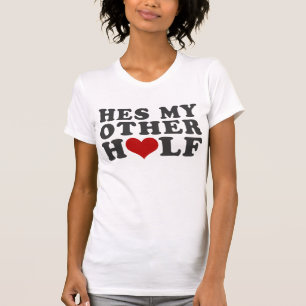 T-shirt Hes mon autre moitié