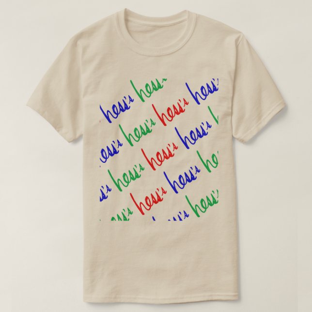 T-shirt Hess (Design devant)