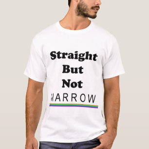 T-shirt Hétéro Mais Pas Borné