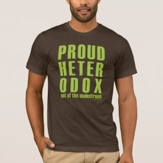 T-shirt Hétérodoxe fier