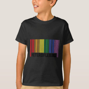 T-shirt Heteroflexible Licorne De Yoga Drôle Allié Gaie Fi