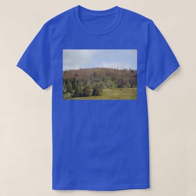 T-shirt Hêtre des Vosges brûlé par congélation 2 (Design devant)