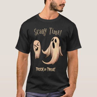 T-shirt Heure de peur ! - Trick ou traitement - Happy hall