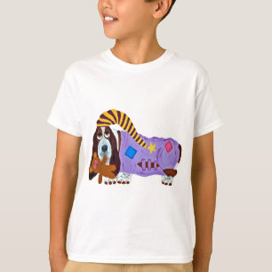 T-shirt Heure du coucher de basset