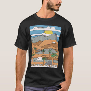 T-shirt Heure du jour El Capitan Guadalupe Montagnes Natio