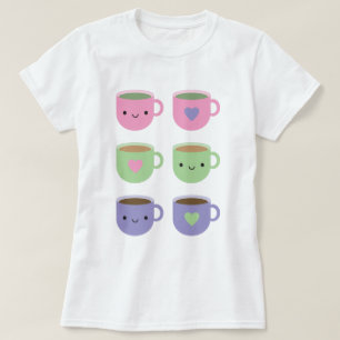T-shirt Heure du thé - Kawaii Cup