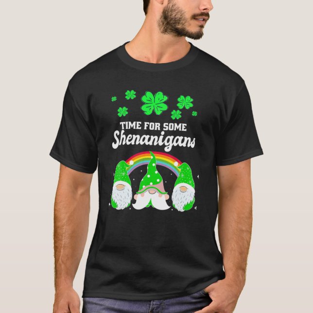 T-shirt Heure pour certains Shenanigans St Patrick's Day G (Devant)