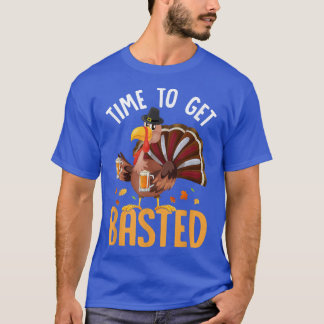 T-shirt Heure Pour Se Reposer Retro Funny Bière Thanksgivi
