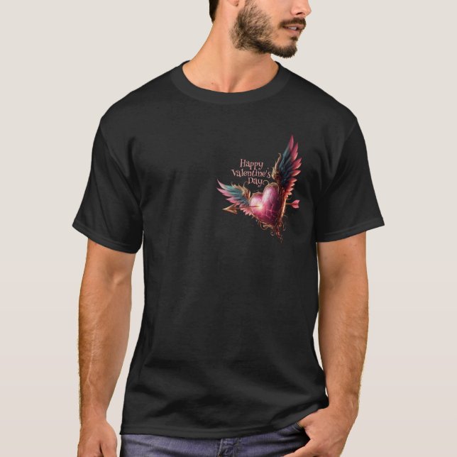 T-shirt Heureuse Sainte-Valentin (Devant)