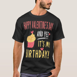 T-shirt Heureuse Sainte-Valentin Et oui c'est ma Coupe d'A