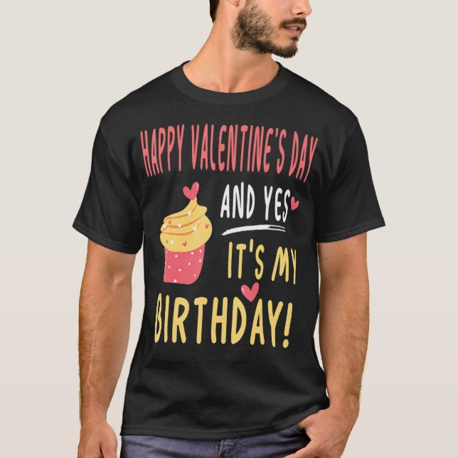T-shirt Heureuse Sainte-Valentin Et oui c'est ma Coupe d'A (Devant)
