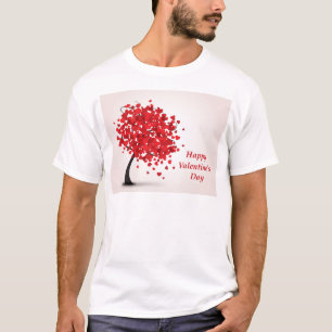 T-shirt Heureuse Sainte-Valentin masculin de base