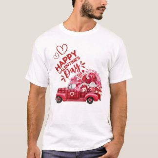 T-shirt Heureuse Sainte-Valentin | mignonnes citations de 
