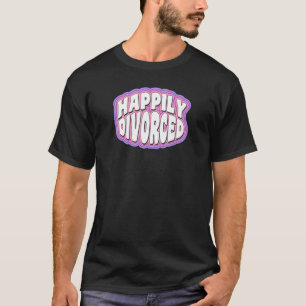 T-shirt Heureusement Divorcé Mignonne Drôle Divorce Party