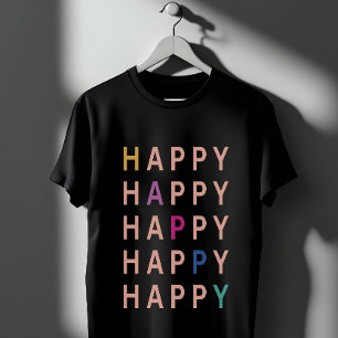T-shirt Heureux