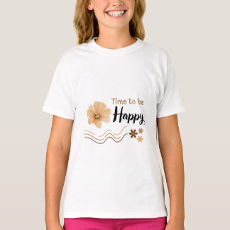t-shirt heureux