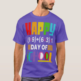 T-shirt heureux 100 e jour de l'école 2023 2