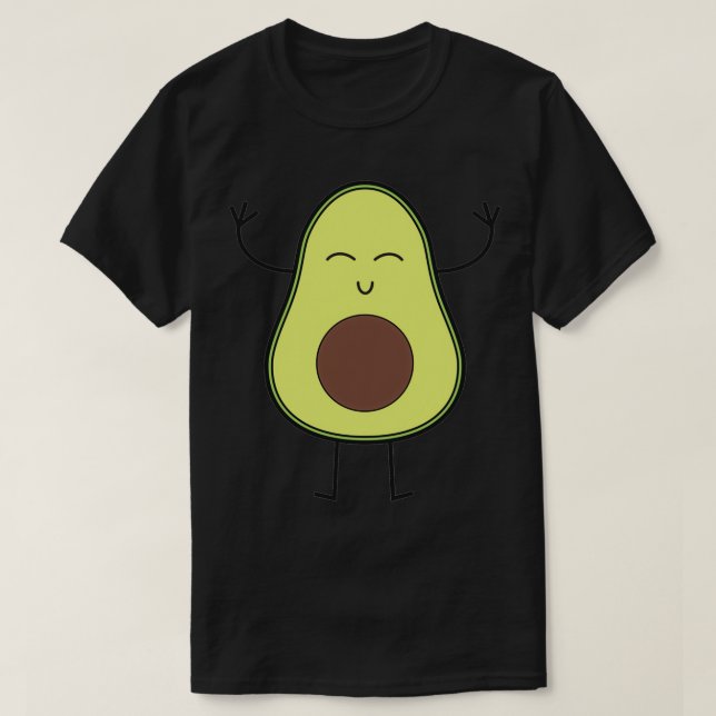 T-shirt Heureux Avocado 24 (Design devant)
