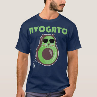 T-shirt Heureux Cinco De Mayo Avogato Avocado Cute Cat Mei