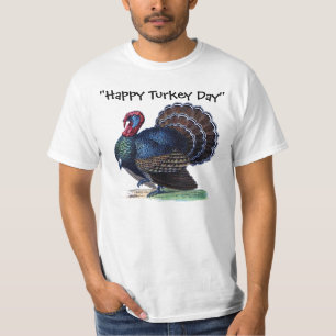 T-shirt heureux d'amusement de jour de la Turquie