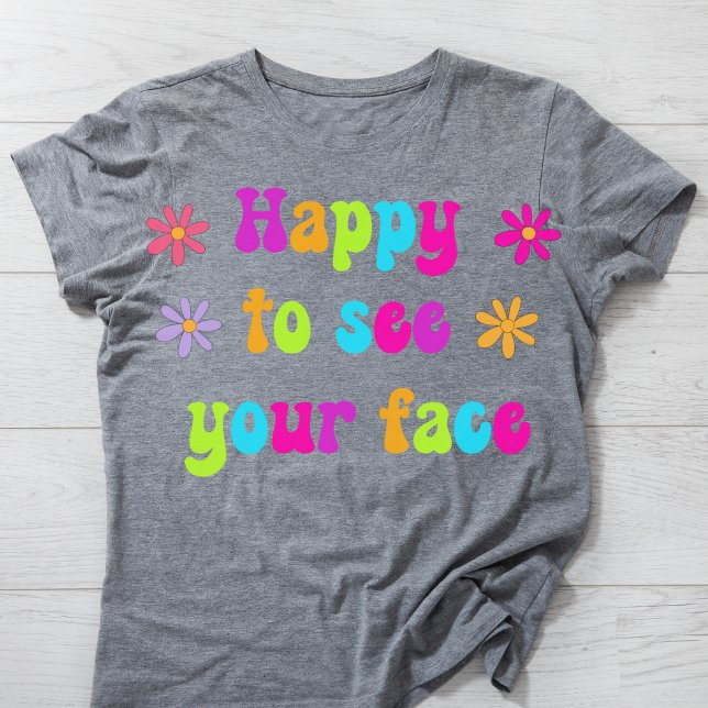 T-shirt Heureux De Voir Votre Tirage De Professeur De Visa (Créateur téléchargé)